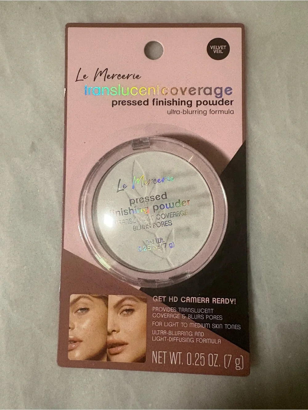 Le Mercerie Pressed Finishing Powder - Translucent Coverage - New Sealed